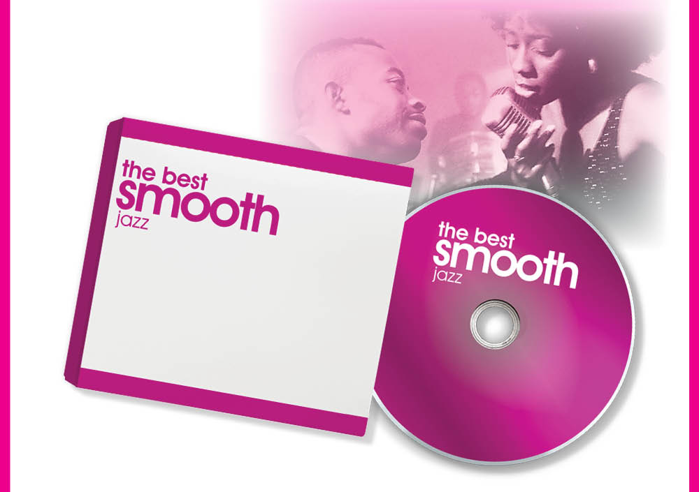 CD Sleeve with Disc art, magenta themed