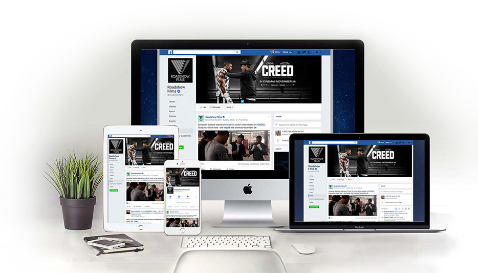 Creed Social Campaign Theatrical released